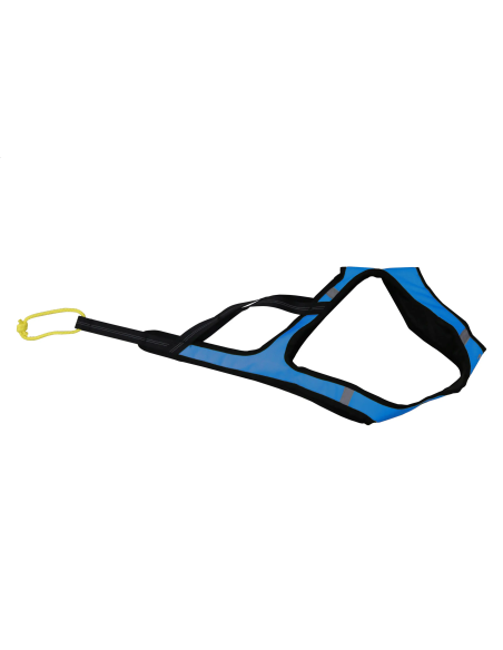 kit canicross 1 chien : ceinture ligne harnais