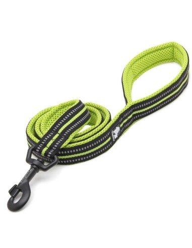 Laisse truelove jaune enroulée