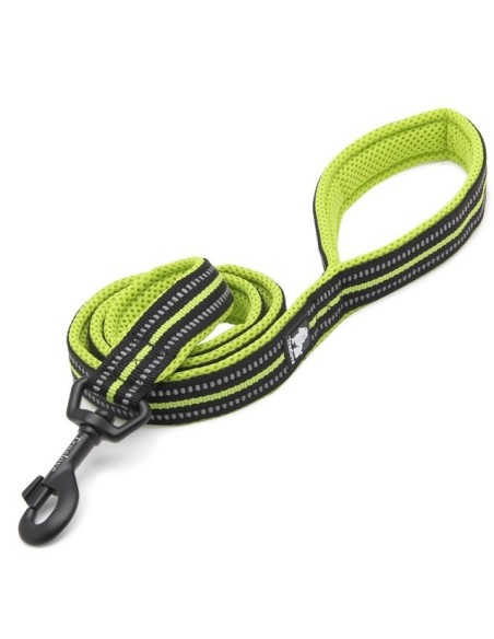 Laisse truelove jaune enroulée