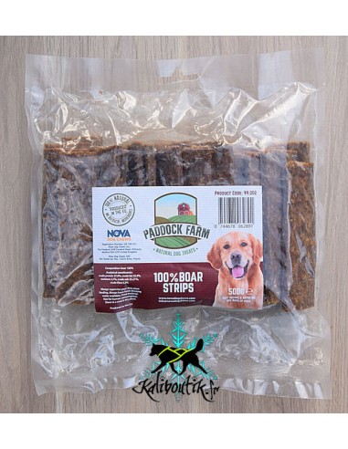 Lamelles 100% Sanglier en sachet de 500g