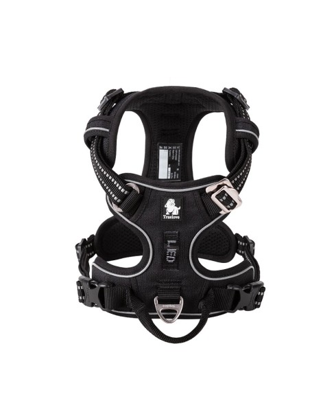 Harnais Country+ Truelove vue de dessus - Noir - kaliboutik