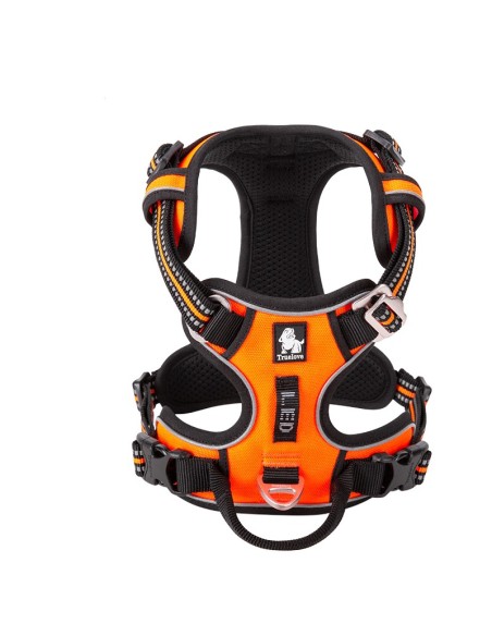 Harnais Country+ Truelove vue de dessus - orange - kaliboutik