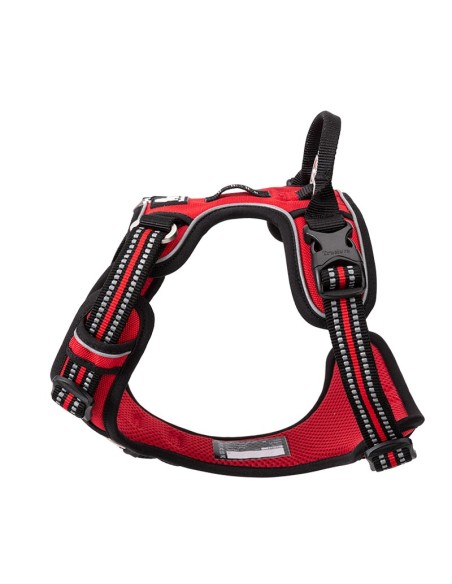 Harnais Country+ Truelove vue de côté gauche - rouge - kaliboutik