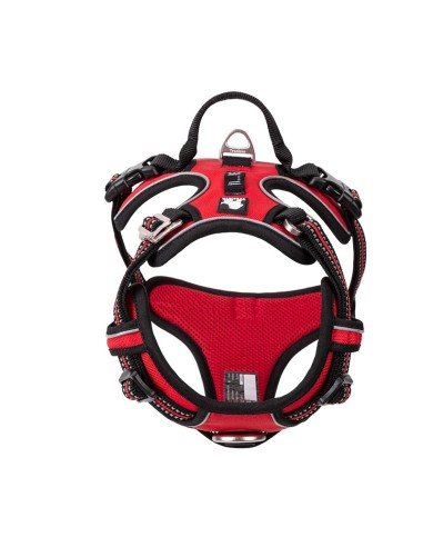 Harnais Country+ Truelove vue de face - rouge - kaliboutik