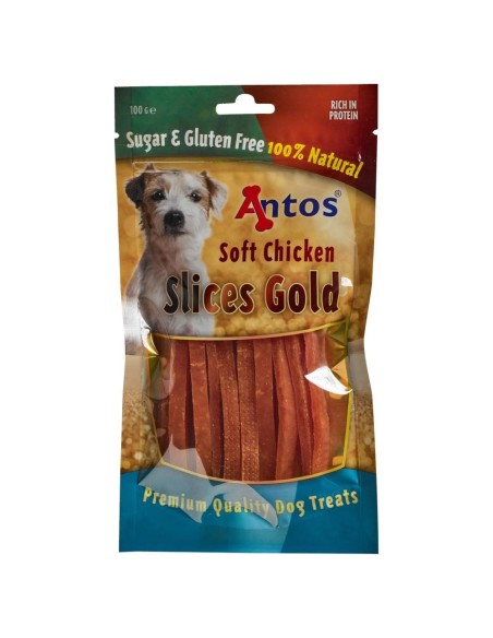 Friandises de poulet en lamelles 100gr.