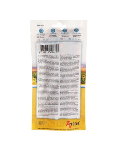 Morceaux volailles 100% naturels. CANICE POULTRY 90 GR Vue arrière de sachet
