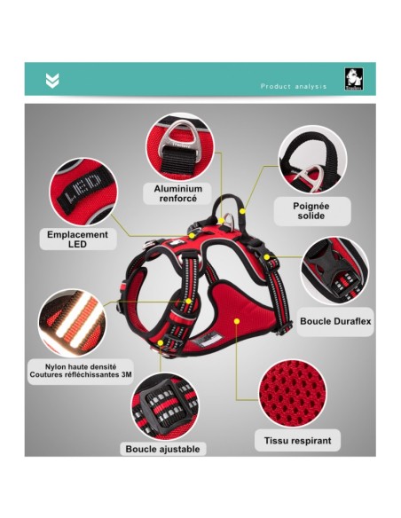 Harnais Country+ Truelove description - kaliboutik