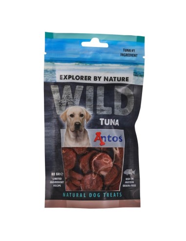 Snacks au Thon pour chien 80 GR. Antos Wild Tuna 80gr