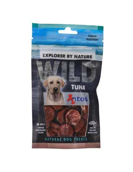 Snacks au Thon pour chien 80 GR. Antos Wild Tuna 80gr