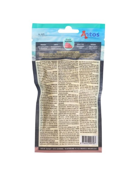 Snacks au Thon pour chien 80 GR. Antos Wild Tuna 80gr