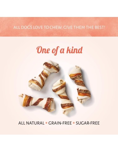 Os à macher avec pharynx de boeuf. Antos HEAVY PRIME BONE WHITE + GULLETS