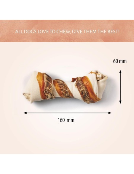 Os à macher avec pharynx de boeuf. Antos HEAVY PRIME BONE WHITE + GULLETS Os à macher avec pharynx de boeuf. Antos HEAVY PRIME BONE WHITE + GULLETS