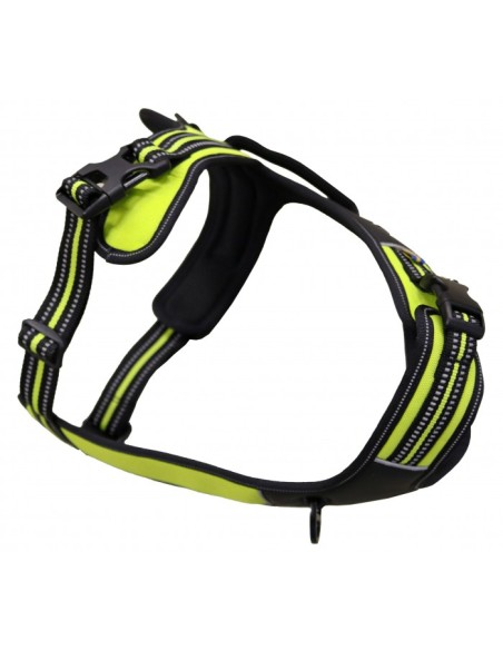 Harnais axaeco - Harness 4 Season Power vue de gauche - jaune