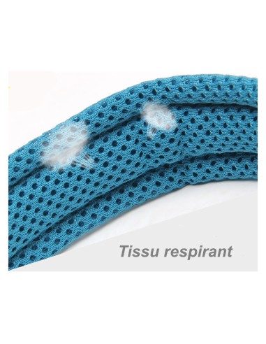 Collier Truelove Flex bleu et sa matière respirante