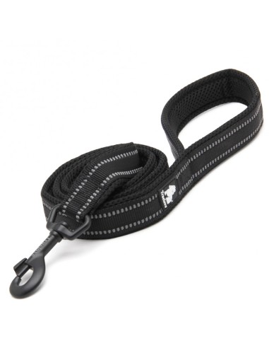 Laisse truelove noire - enroulée