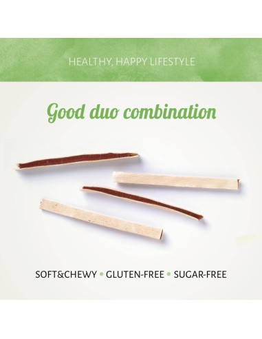 Friandises Lamelles de poulet et poisson 100 gr. Antos CHICKEN&FISH STRIPS