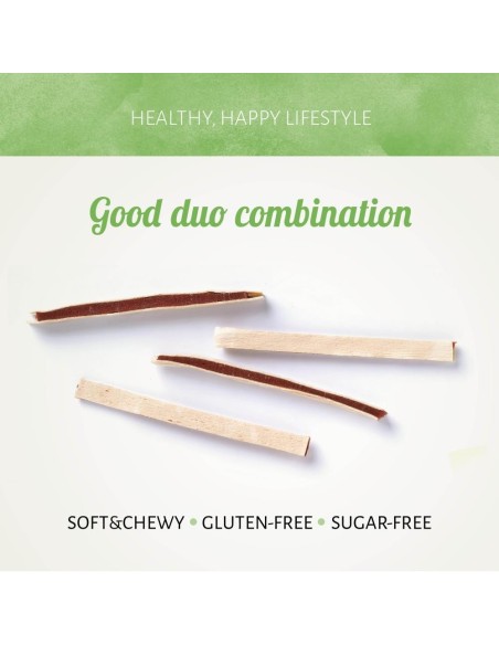 Friandises Lamelles de poulet et poisson 100 gr. Antos CHICKEN&FISH STRIPS