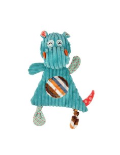 Bubidou hippo avec squeezer et papier bruissant - 22,5cm