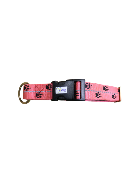 Collier Reflex rose avec clip - Axaeco Collier Reflex rose avec clip - Axaeco