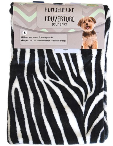 Couvertures polaires pour chiens zébré Taille S