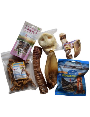 Coffret découverte de friandises séchées proposé par kaliboutik.